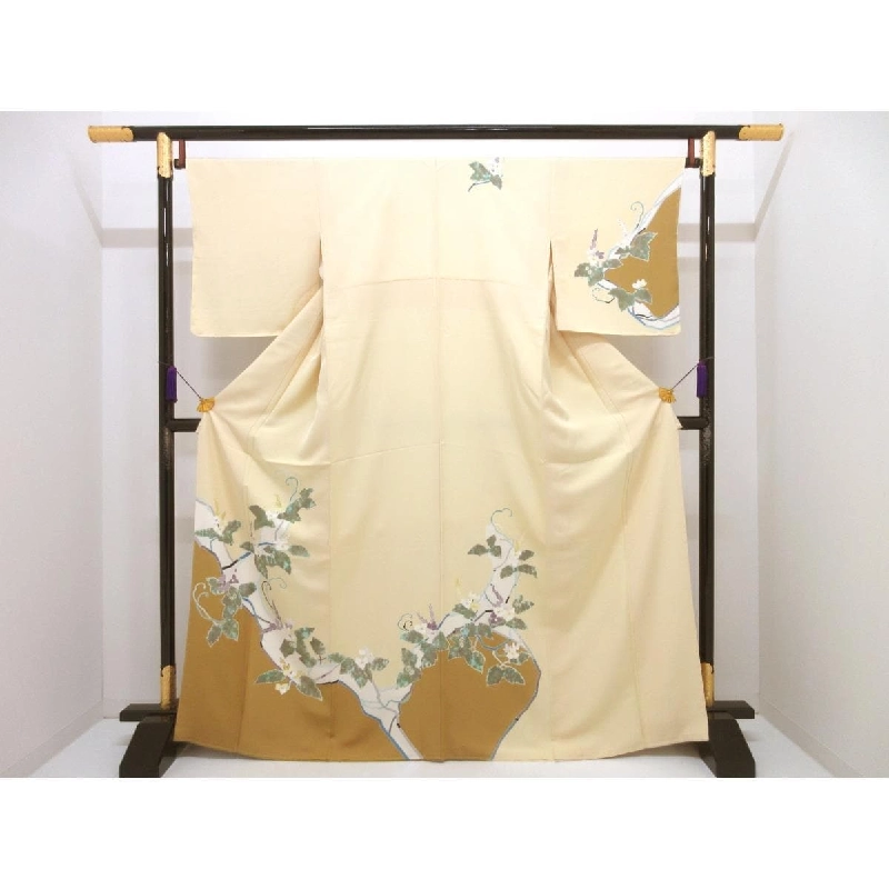 Kimono thăm viếng Chikiyaya Sanminsan Yūzen - Hàng hiệu Authentic 877967