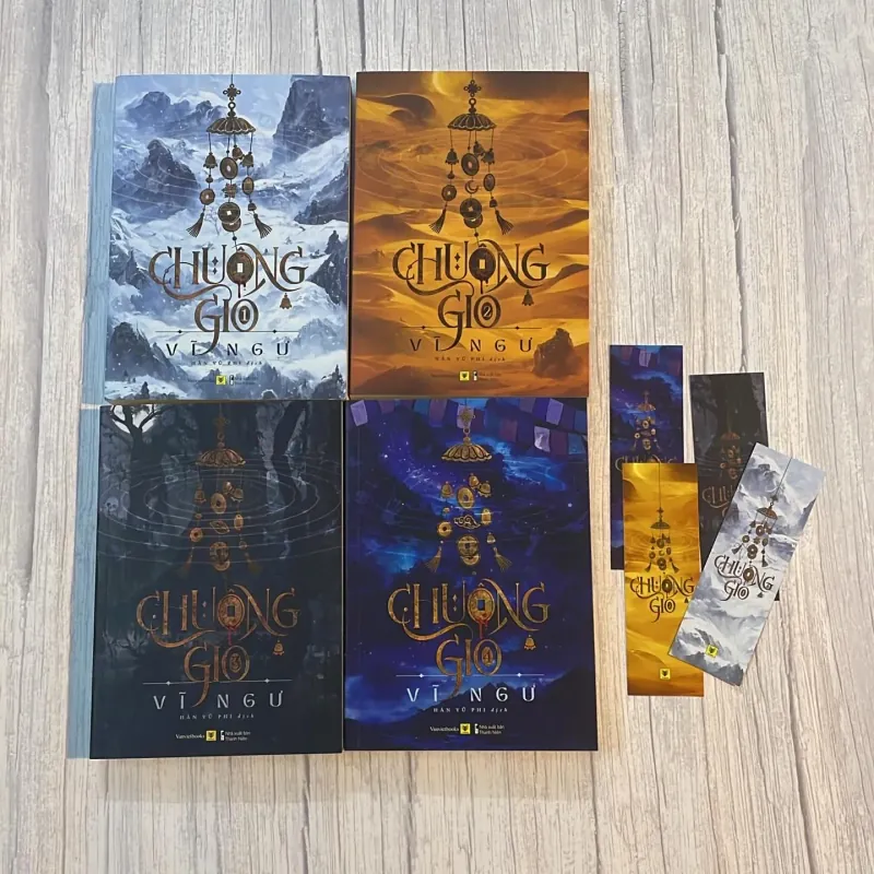 CHUÔNG GIÓ - VĨ NGƯ (Trọn bộ 4 tập) 933081