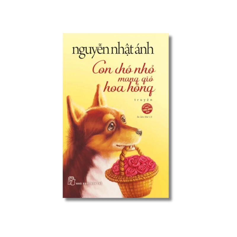 Con chó nhỏ mang giỏ hoa hồng - Nguyễn Nhật Ánh Vanvosach 724112