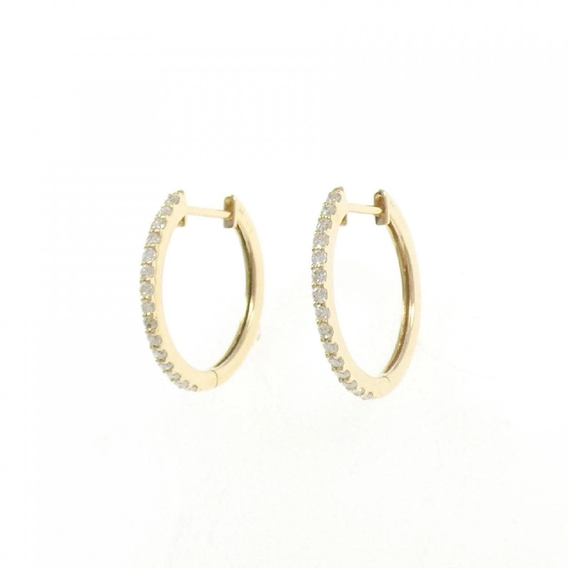 K18YG Bông tai kim cương 0.30CT - Hàng hiệu Chính hãng 873213