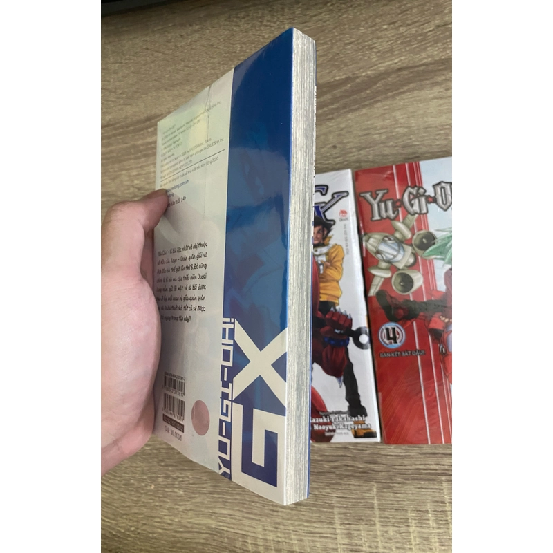 Combo 4 cuốn truyện Yugioh GX nguyên seal (t1-t4) 447822