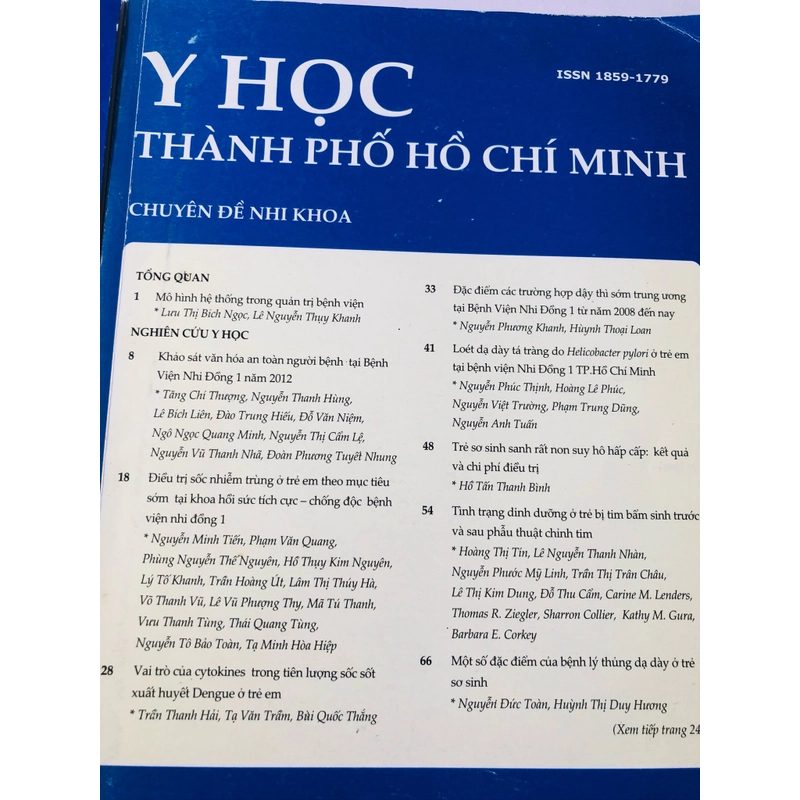 2 CUỐN Y HỌC thành Phố Hồ Chí Minh chuyên đề Nhi Khoa năm 2014 & 2018 447397