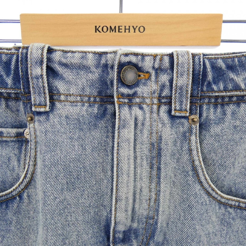 Chân váy denim nhuộm sáng LOUIS VUITTON FPJU18BEA - Hàng hiệu Authentic 810142