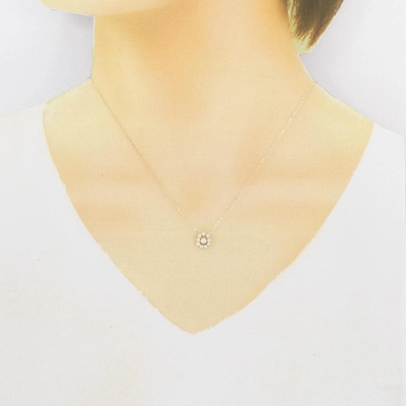 K18YG Dây chuyền kim cương 0.25CT - Hàng hiệu Chính hãng 863460