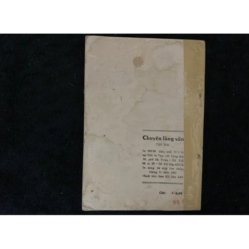 Chuyện làng văn - Việt Nam và Thế giới (tập 2- 1987) 1022465