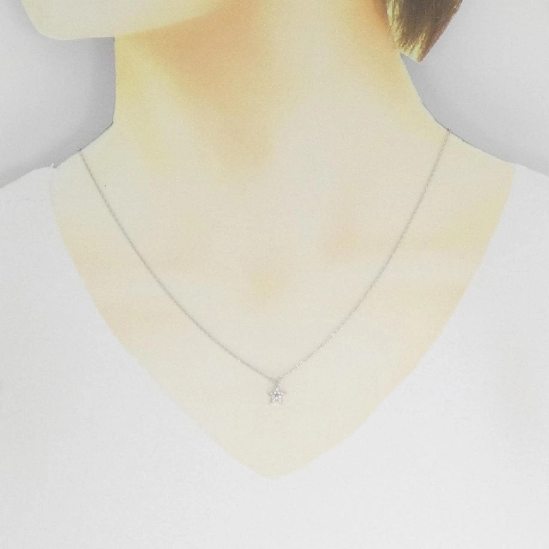 Nhà thiết kế trang sức Star Jewelry - Dây chuyền kim cương 0.04CT - Hàng hiệu Authentic 842741