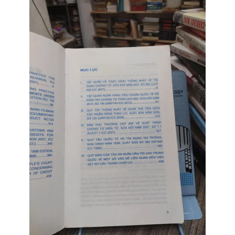 Sách: Bộ tập quán quốc tế là L/C của ICC (A1) 674512