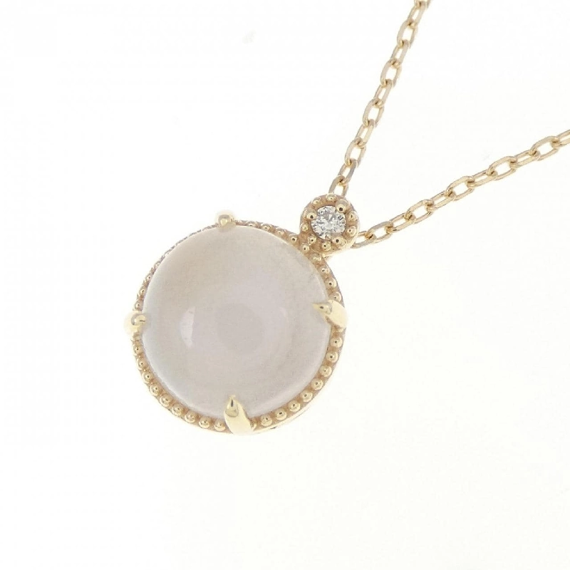 K10YG Dây chuyền đá mặt trăng - Hàng hiệu Authentic 860269