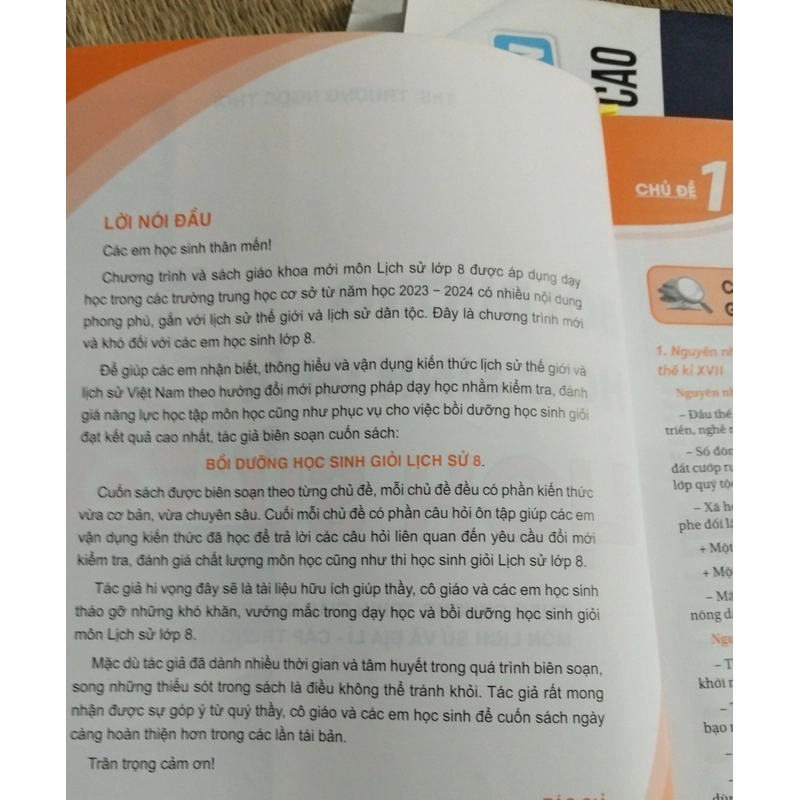 Sách bồi dưỡng học sinh giỏi lịch sử 8 507723