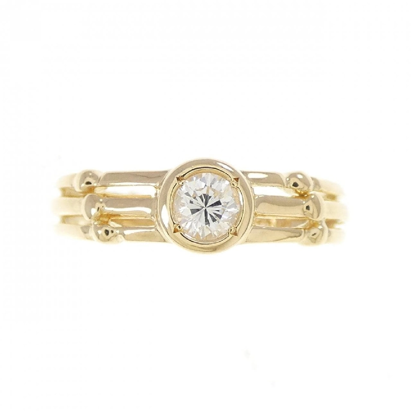 Nhẫn kim cương K18YG 0.15CT - Hàng hiệu chính hãng 854519