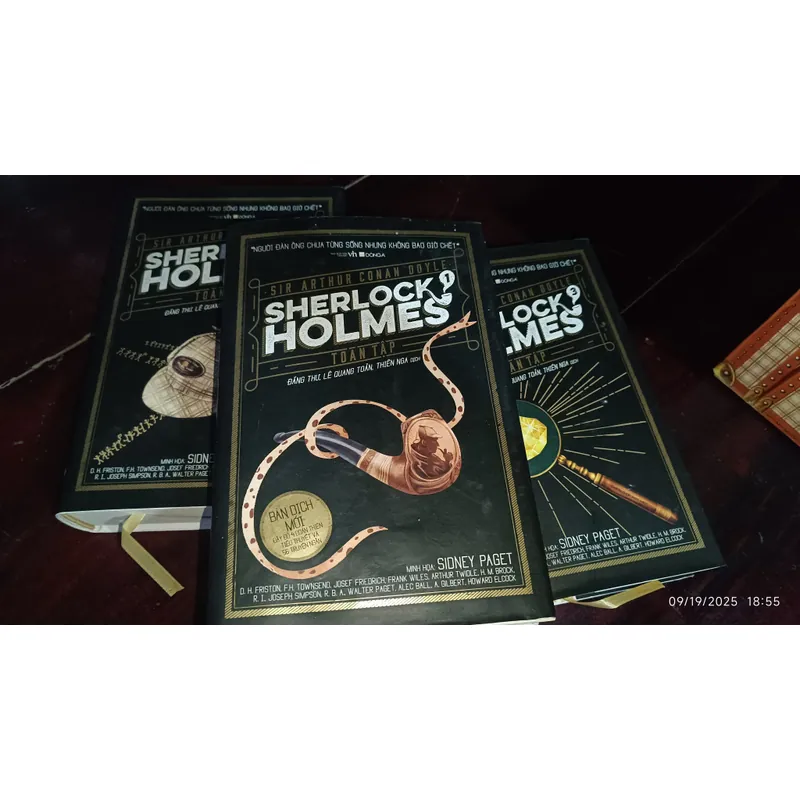 Sherlock Holmes rương bộ 3q bìa cứng 188291