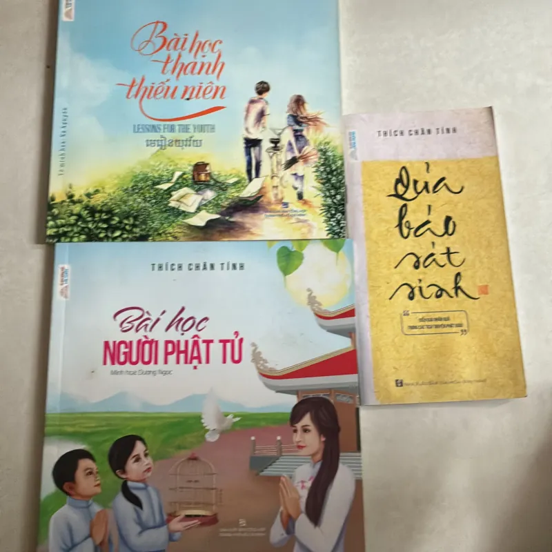 Bài học người phật tử/ thanh thiếu niên - Chân Tính (3 cuốn) 778110