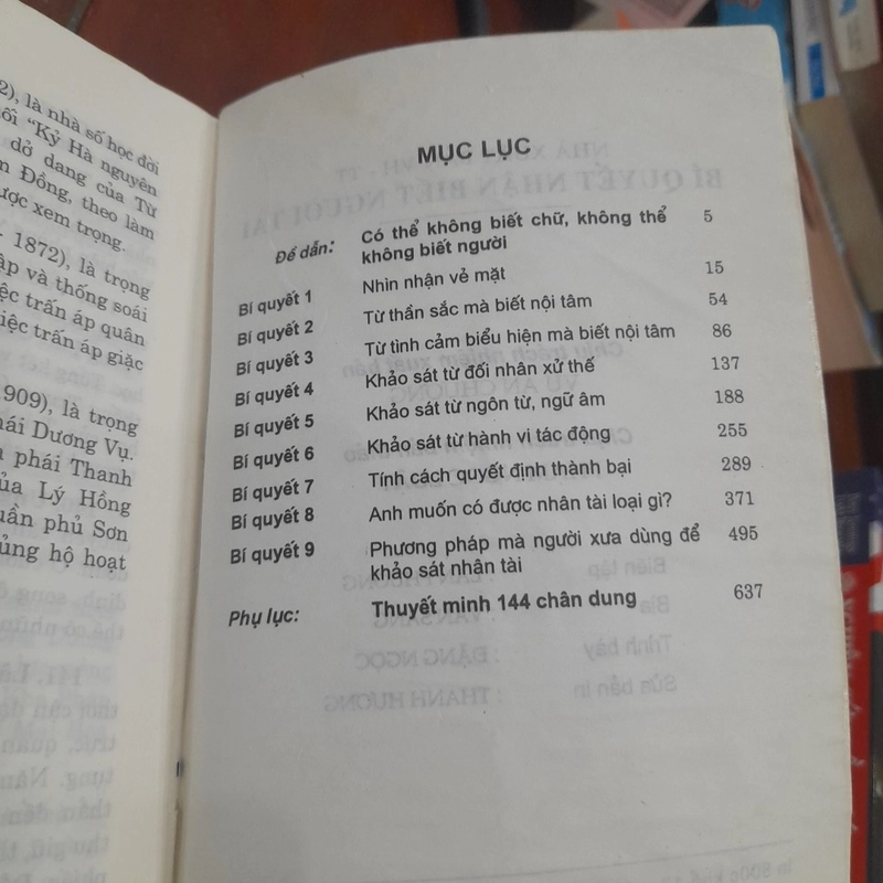 Bí quyết NHẬN BIẾT NGƯỜI TÀI (dịch từ nguyên bản tiếng Trung Quốc) 447739