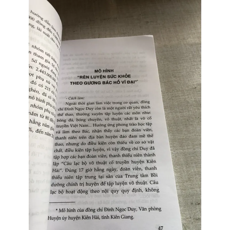 Mô hình hay, cách làm hiệu quả trong học tập và làm theo tư tưởng, đạo đức, phong cách HCM 782085
