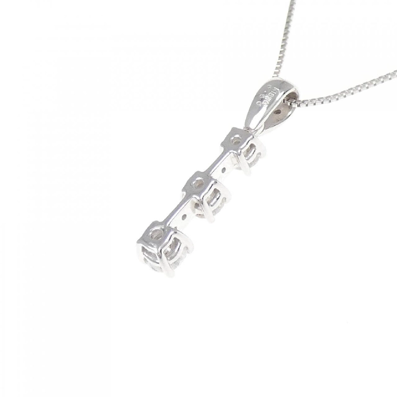 K18WG Dây chuyền kim cương ba viên 0.50CT - Hàng hiệu Chính hãng 860688