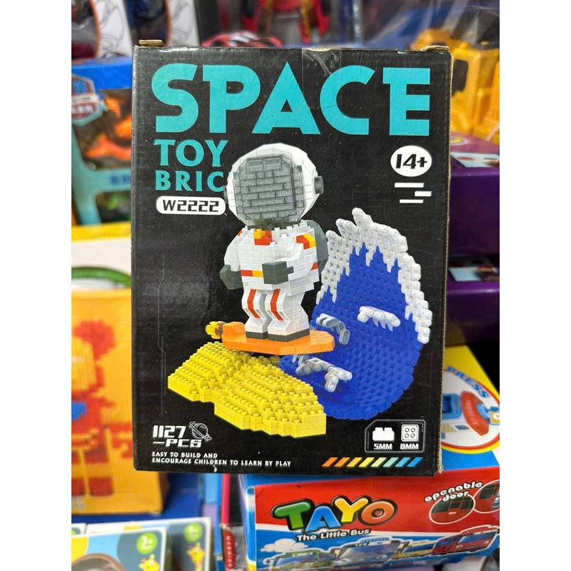 Xếp Hình Lego Space Toy Brick W2222 Nhà Du Hành Thám Hiểm Vũ Trụ 1127 Chi Tiết 223495