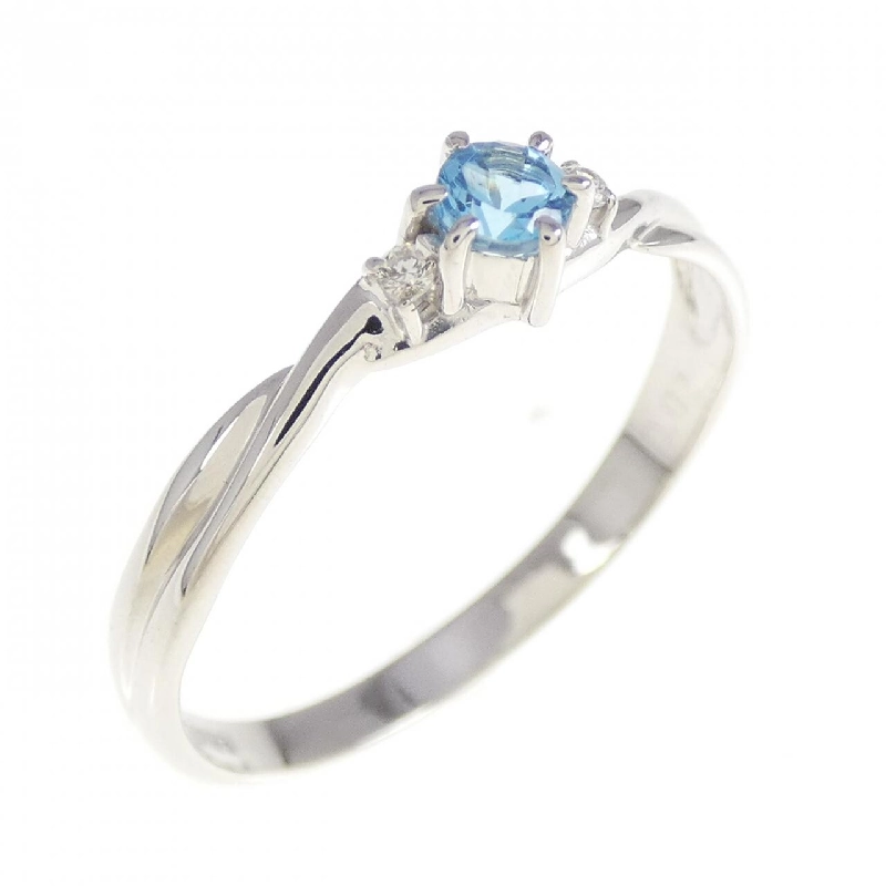 Nhẫn Blue Topaz K18WG 669550