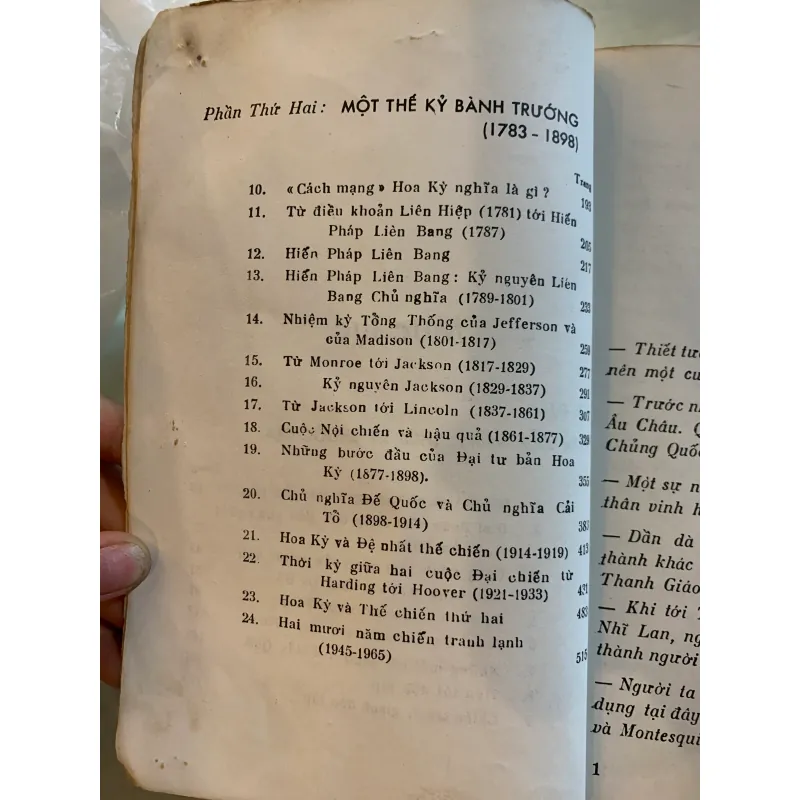 LỊCH SỬ HOA KỲ - FRANCK L. SCHOELL 961116