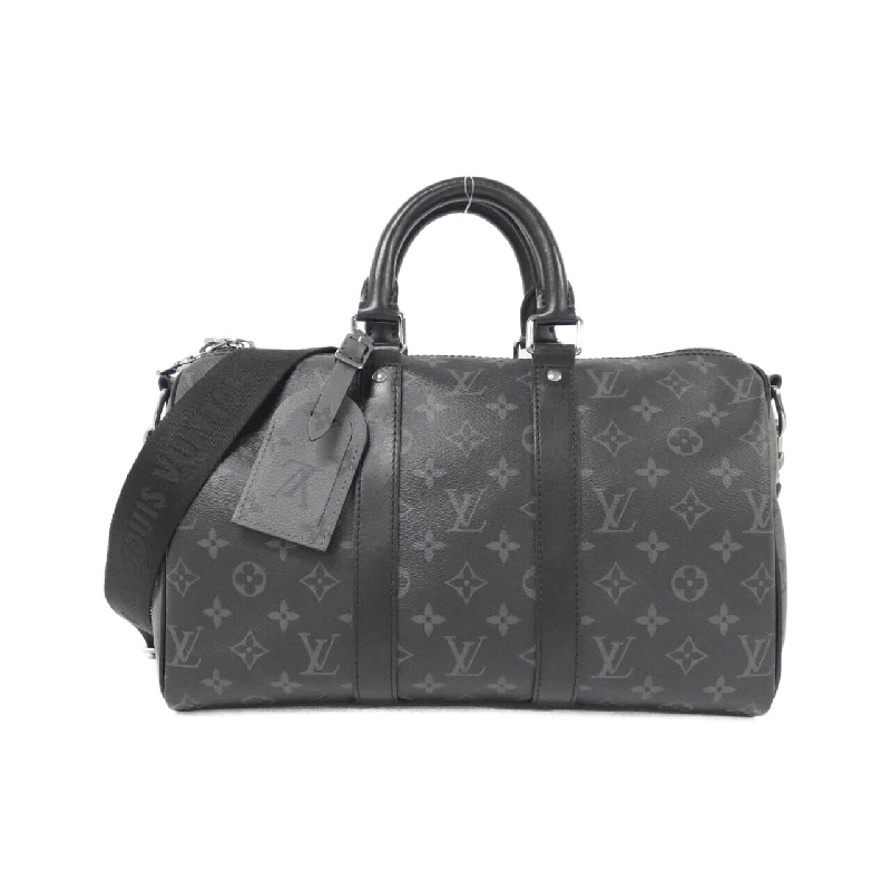 Túi xách Boston Louis Vuitton Monogram Eclipse Keepall Bandoulière 35cm M46655 614979