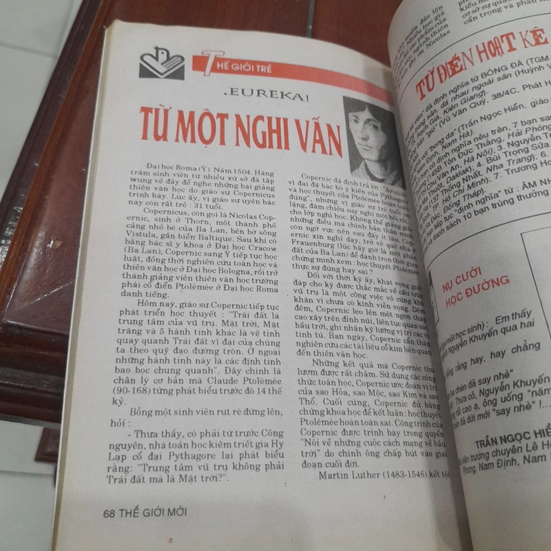 THẾ GIỚI MỚI số 77 năm 1993 447228