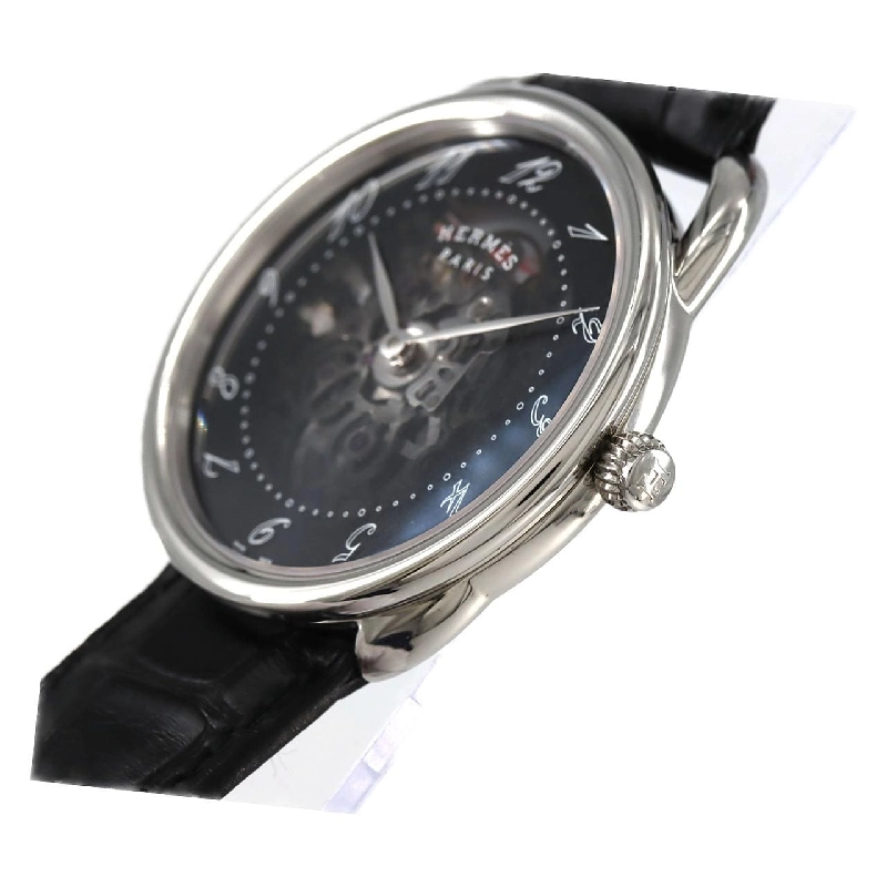 Đồng hồ Hermès Arceau Skeleton AR2.710 SS tự động - Hàng hiệu chính hãng 881449