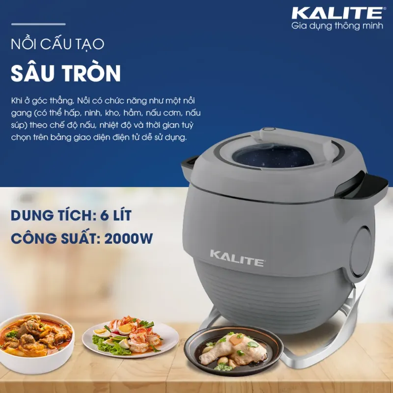Nồi cao tần vũ trụ KALITE GALAXY, tất cả trong một 780461