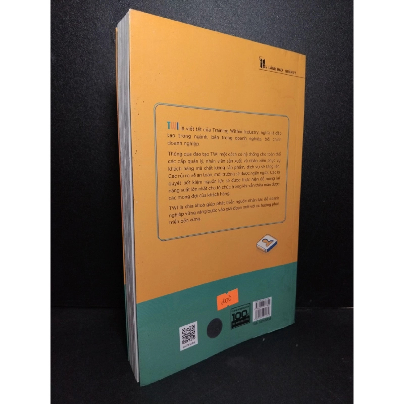 TWI Bí quyết ẩn sau thành công của các siêu cường quốc mới 90% ẩm bìa, có mộc nhà phát hành 2023 Lê Thị Hoàng Anh HCM2103 KỸ NĂNG 919206