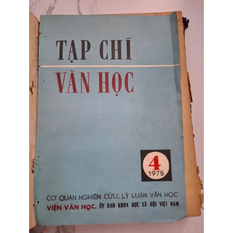 Tạp chí Văn học (Các số 1, 2, 3, 4, 5, 6 năm 1975) - Viện Văn học 931892