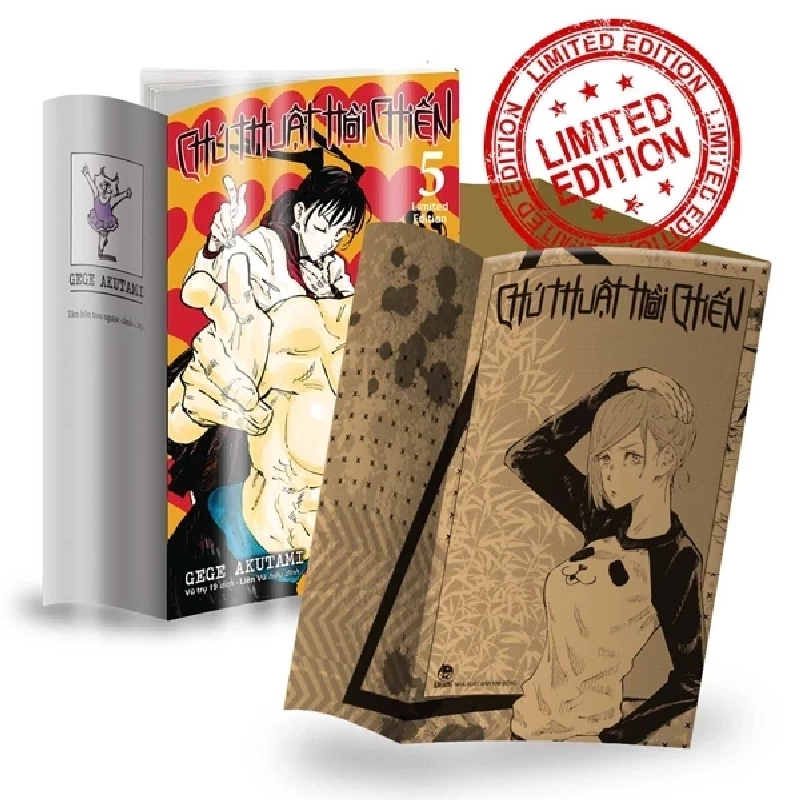 Chú Thuật Hồi Chiến - Tập 5 - Limited Edition - Gege Akutami (Mới 100%) Truyện tranh, NXB Kim Đồng - SÁCH ĐẠI HỌC 486389