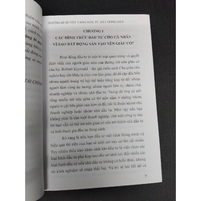 Những bí quyết vàng đầu tư bất động sản mới 80% ố nhẹ 2020 HCM1008 Thạc sỹ Bùi Hữu Hưởng GIÁO TRÌNH, CHUYÊN MÔN 916238