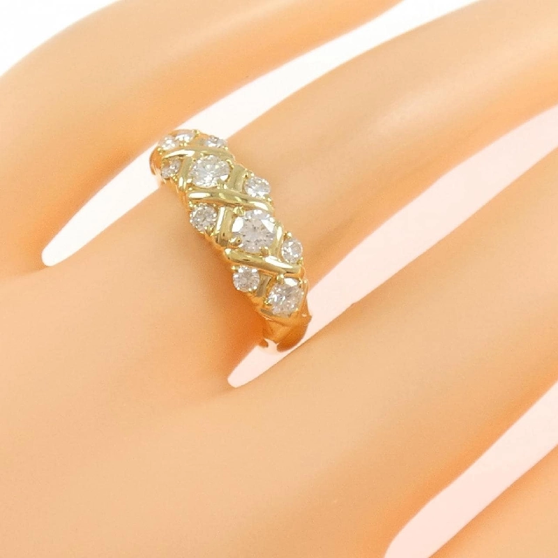 Nhẫn kim cương K18YG 0.71CT - Hàng hiệu Chính hãng 852585