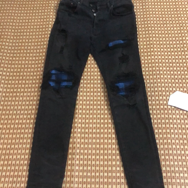 quần amiri vá xanh likeaut sz 29 478343
