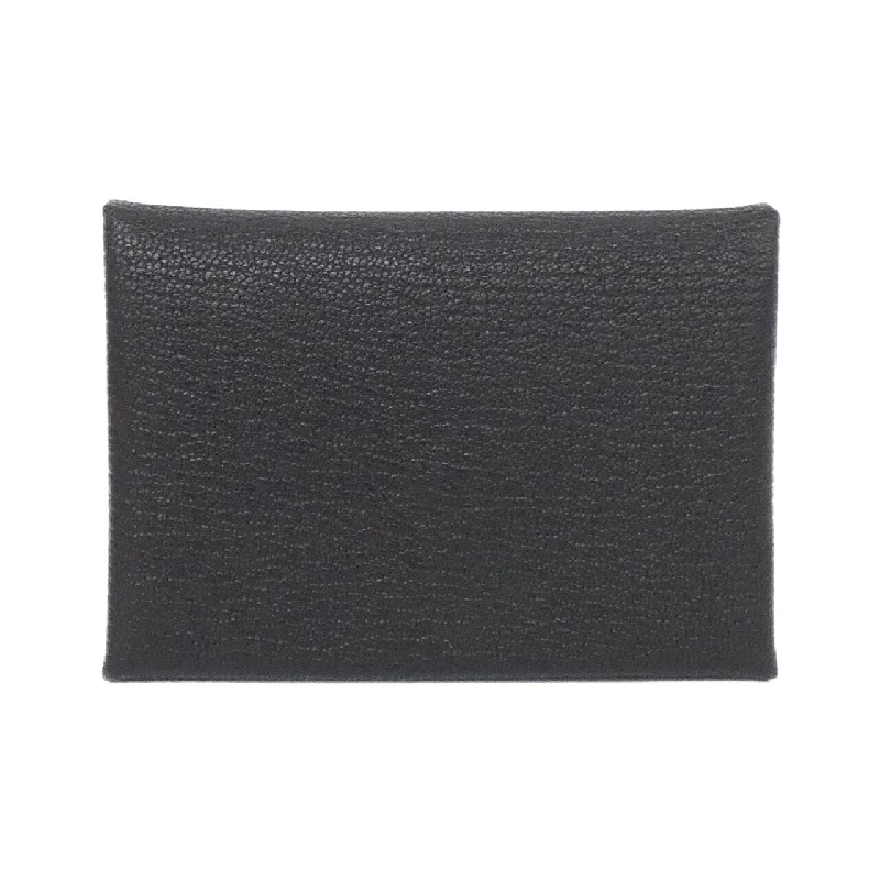 【Sản phẩm chưa sử dụng】Ví tiền Hermes Calvi Duo 082977CK 619698