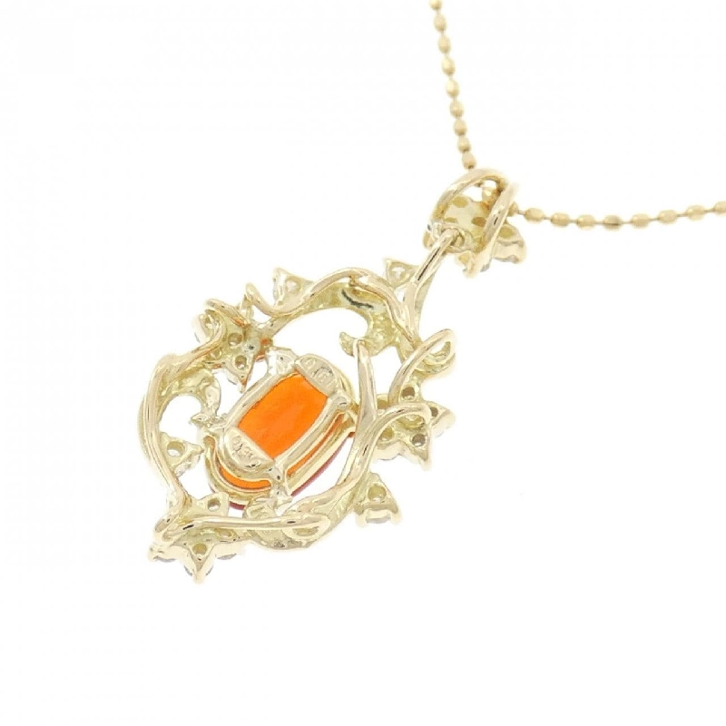 K18YG Opal Necklace 0.61CT - Hàng hiệu Authentic 860781