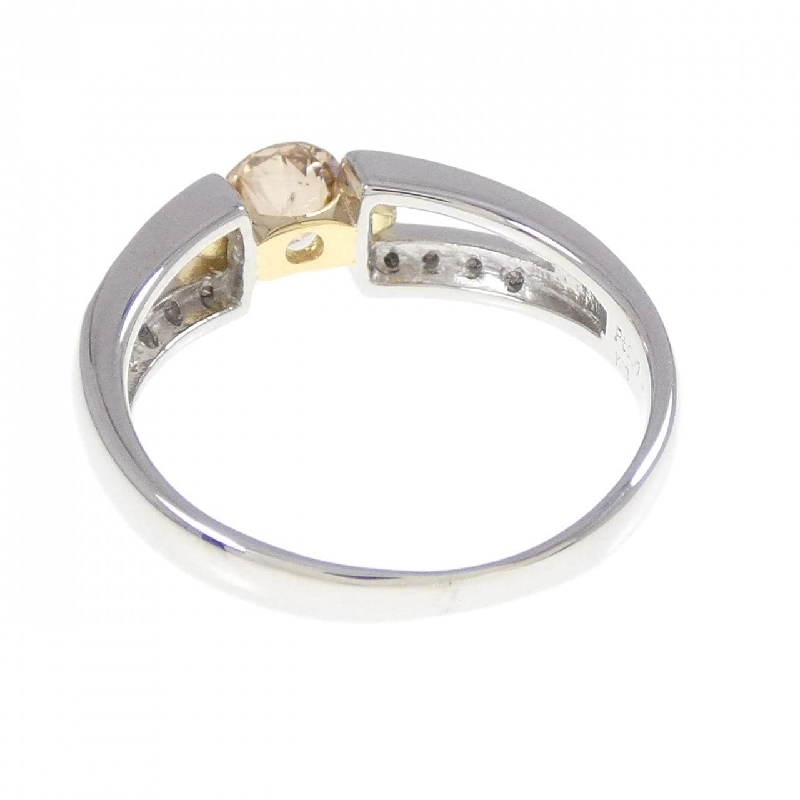 Nhẫn kim cương PT900/K18YG 0.69CT - Hàng hiệu Authentic 848601