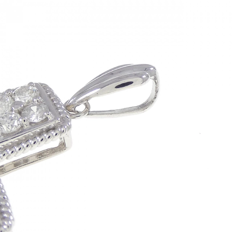 PT900 Mặt dây chuyền kim cương hình chữ thập 2.50CT - Hàng hiệu Chính hãng 863737