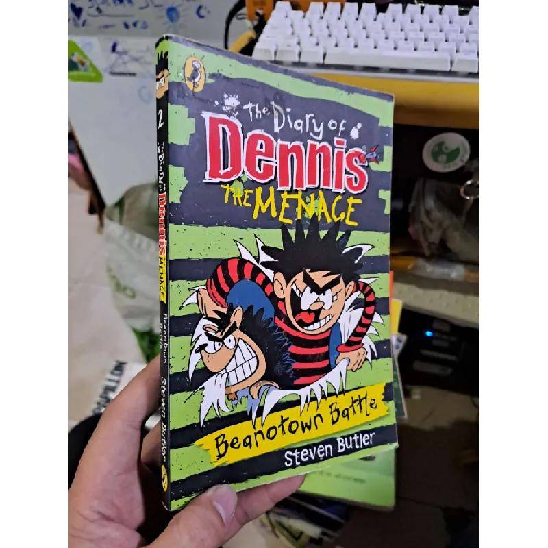 The diary of Dennis the Menace: Beanotown Battle mới 80% ố ENGLISH BOOKS HCM1809 560874