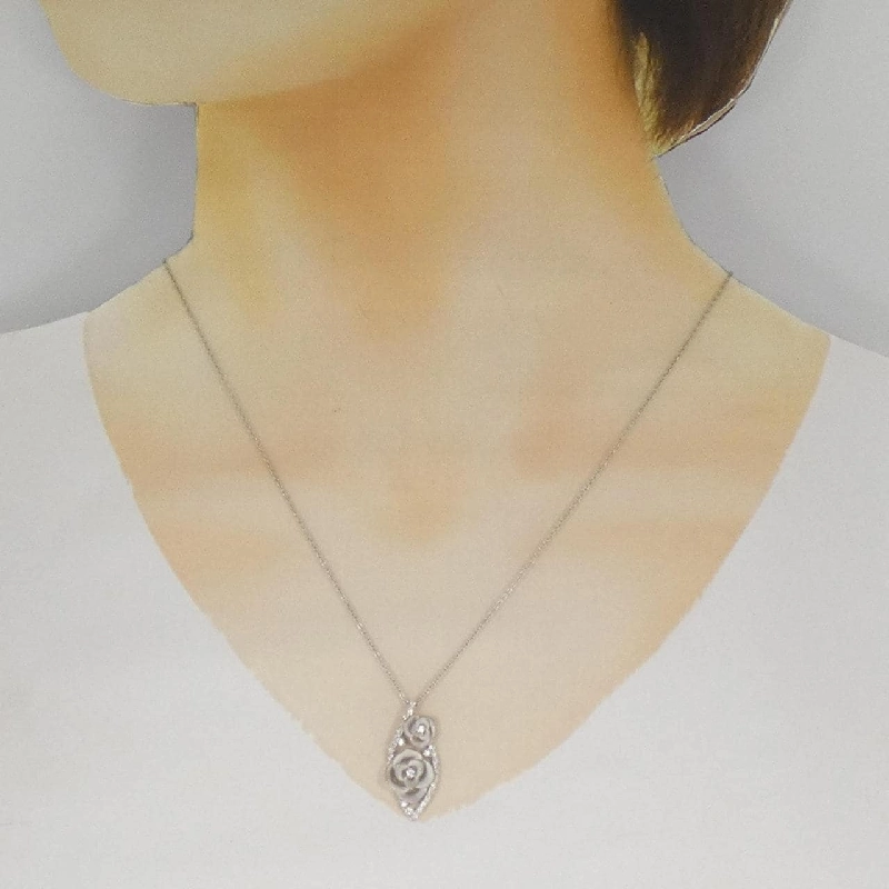 Dây chuyền kim cương PT900/PT850 Rose 0.22CT - Hàng hiệu Chính hãng 858194