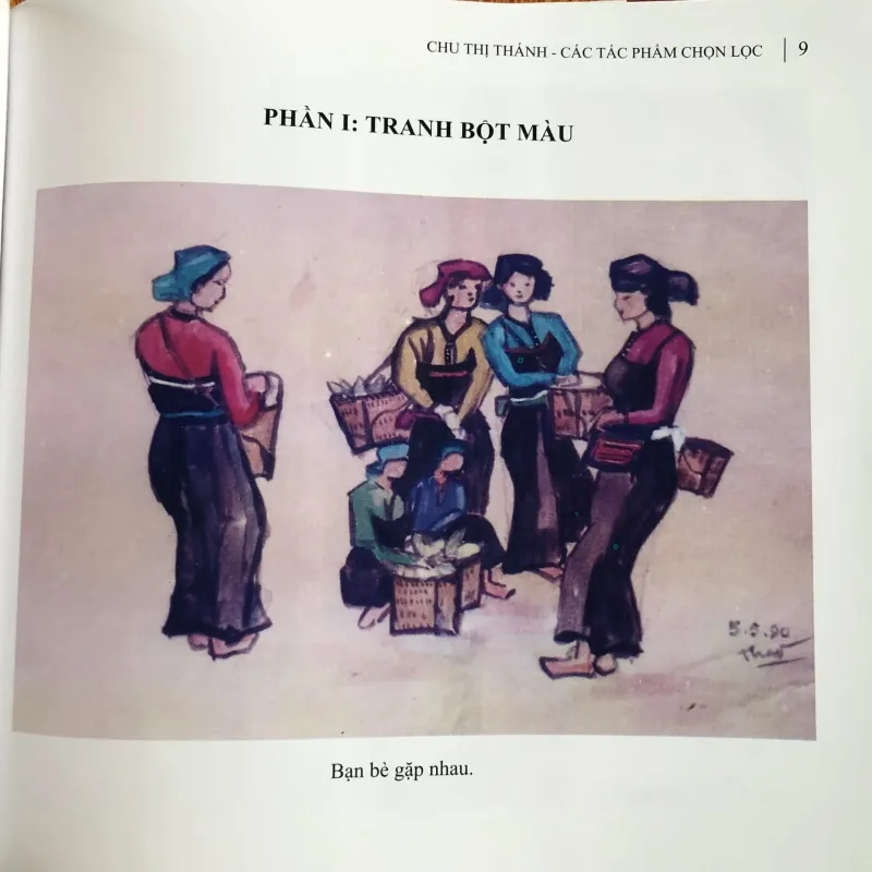 Họa sĩ Chu Thị Thánh: Các tác phẩm chọn lọc – Chu Thị Thánh - nữ họa sĩ dân tộc Nùng 761354
