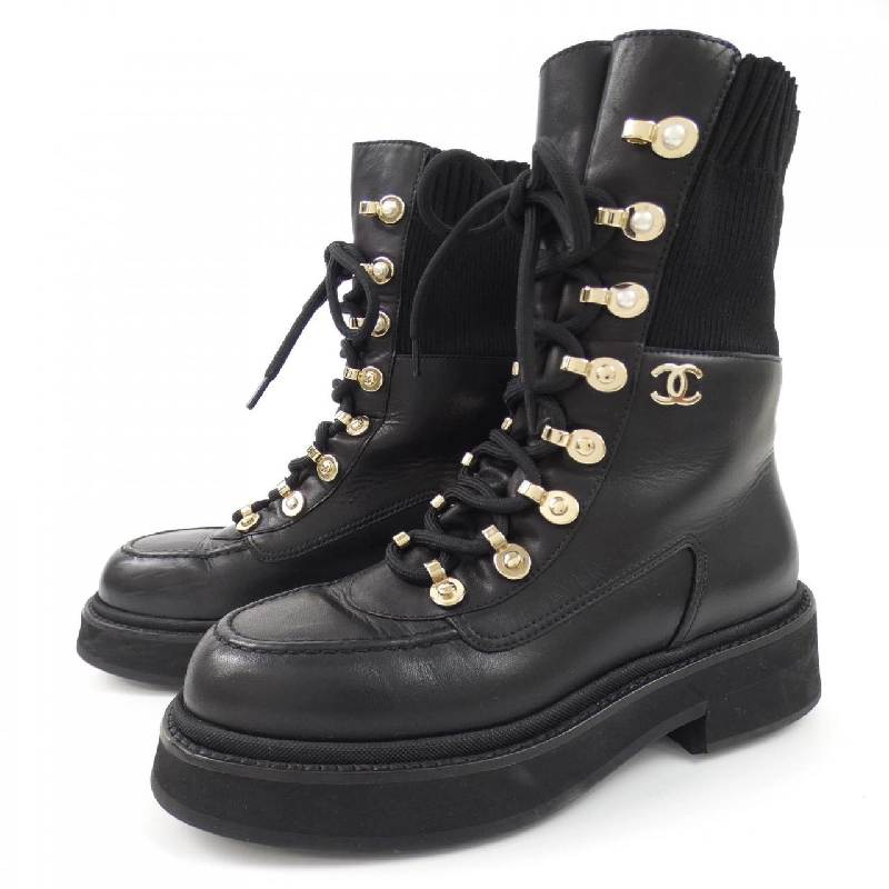 【Mã giảm giá】Giày bốt CHANEL 664561