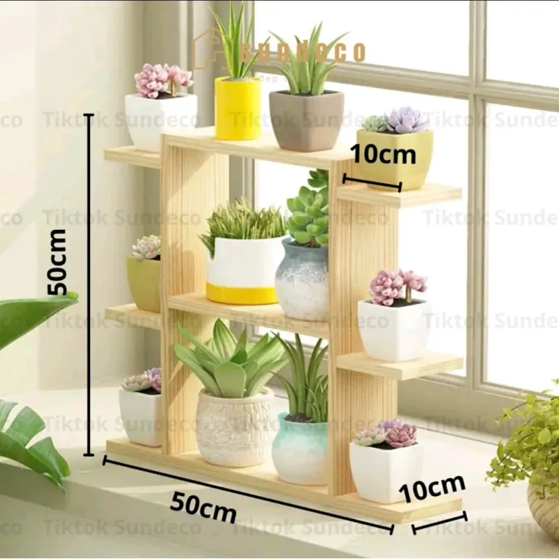 Giá Kệ Để Chậu Hoa Cây Cảnh, Kệ Để Bonsai Mới 792315