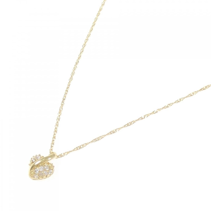 Dây chuyền kim cương K18YG 0.06CT - Hàng hiệu Chính hãng 857524