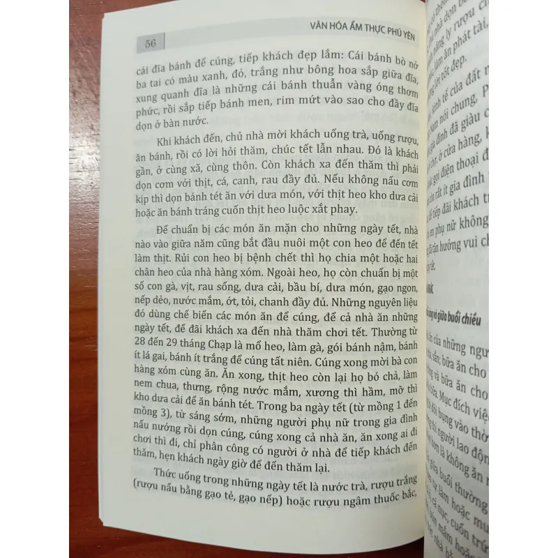 SÁCH NẤU ĂN NHƯNG LÀ Ở PHÚ YÊN (sách nghiên cứu văn hoá) 800446
