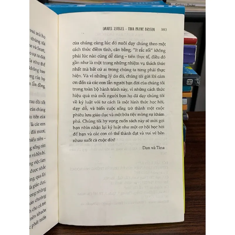 Phương pháp dạy con không đòn roi (bìa vàng) — Daniel J. Siegel & Tina Payne Bryson 576691