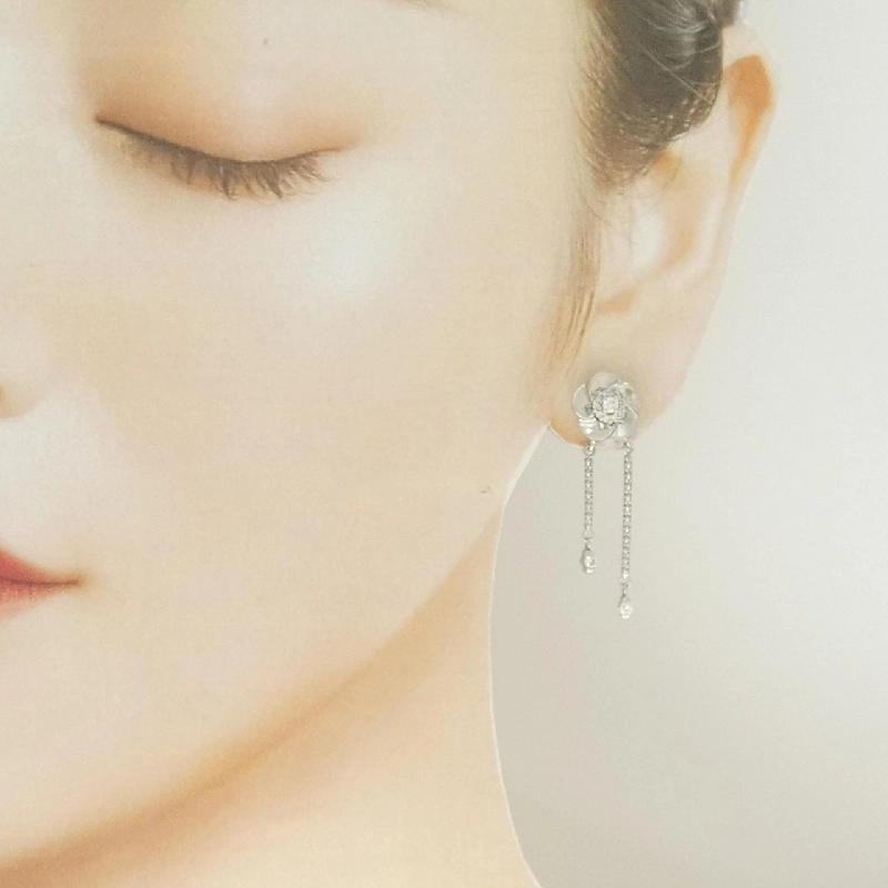 Bông tai kim cương hoa PT850/PT900 0.36CT - Hàng hiệu Chính hãng 865522