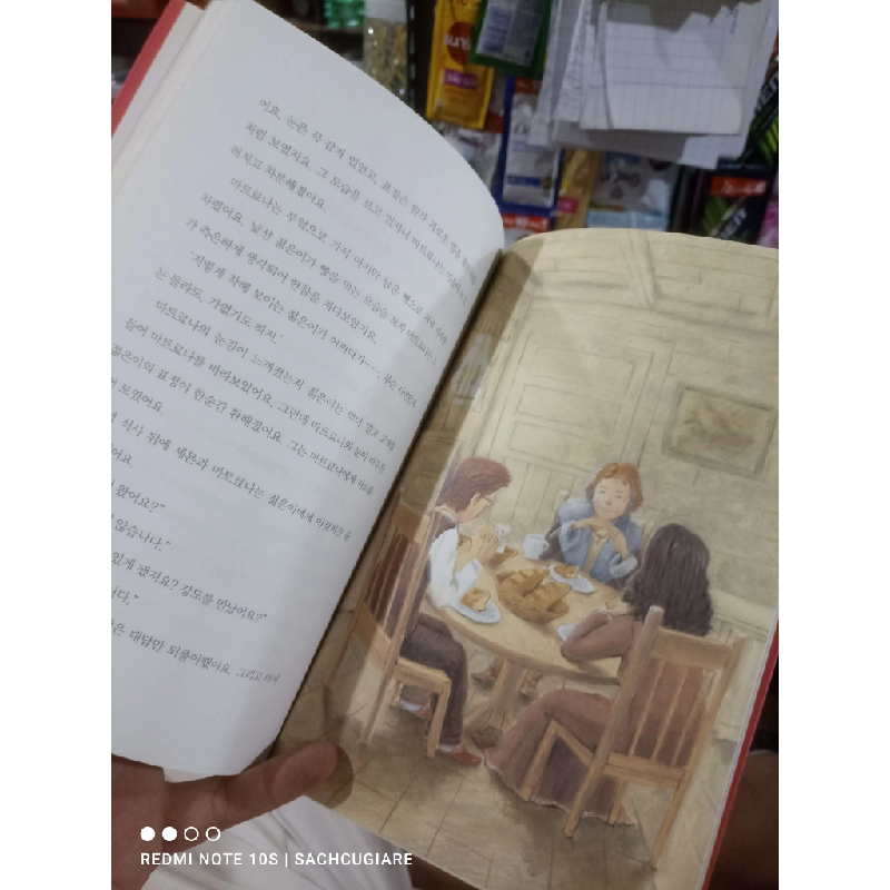 Truyện cổ tích bìa hồng Tiếng Hàn mới 90% Sách học tiếng Hàn HCM2702 930104