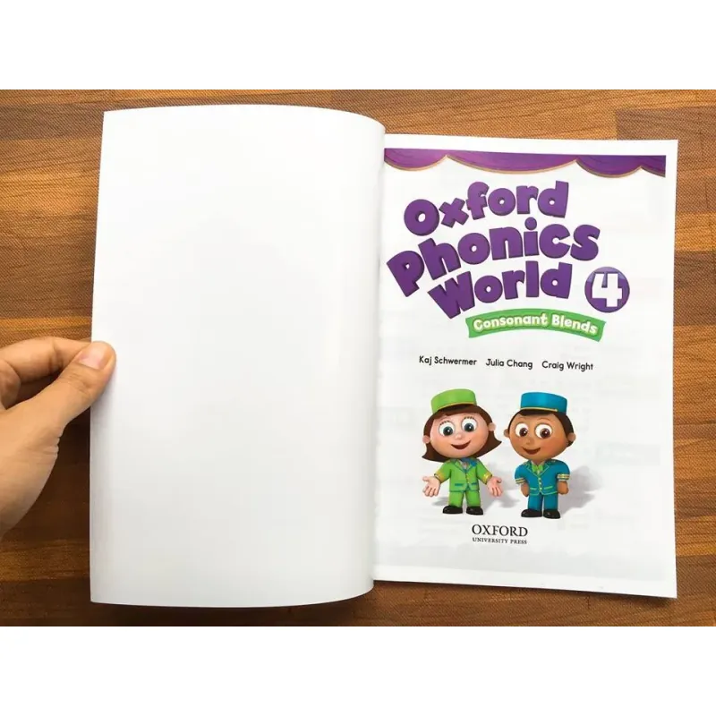 Oxford phonics world - Level 4 - 2 quyển 760030