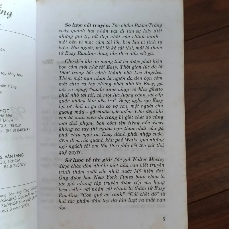 Bướm trắng (trinh thám) 763333