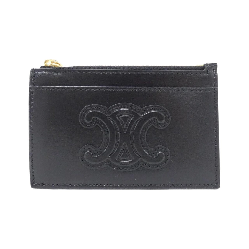 【Sản phẩm mới】Ví đựng thẻ zip Celine Kuil 10K583EMH ví tiền 619415