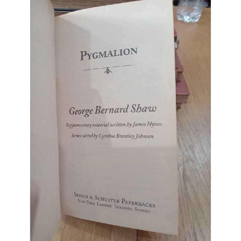 PYGMALION - George Bernard Shaw 177899